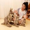 New Cute Kangaroo Doll Plush Toy Mother and Child Kangaroo Animal Doll Doll