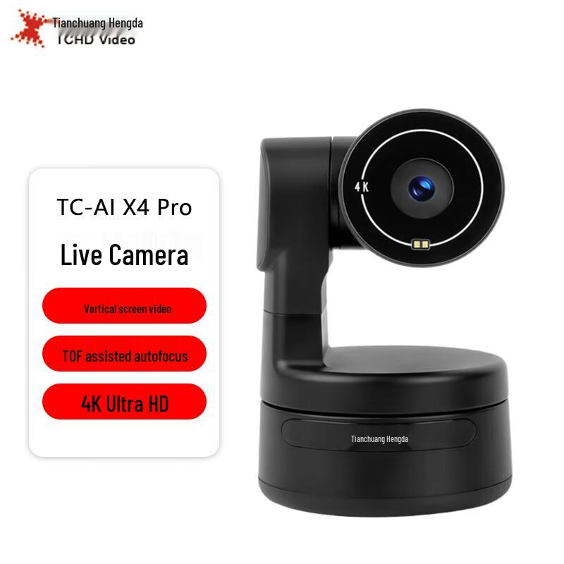 

TCHD AI X4 Pro 4K Live Streaming Camera