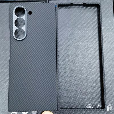 Genuine Real Carbon Fabric Fiber Aramid Case for Samsung Galaxy Z Fold6 Fold 6 Super Ultra Thin Ultrathin Light Shell