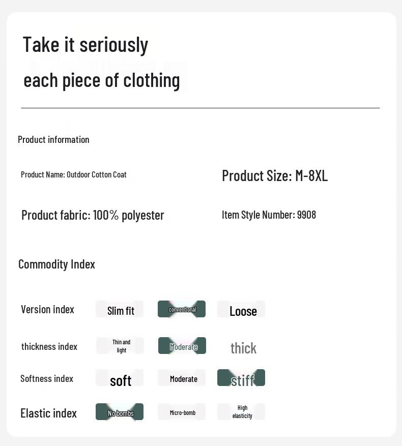 JEEP SPIRIT Men's Hooded Padded Winter Jacket