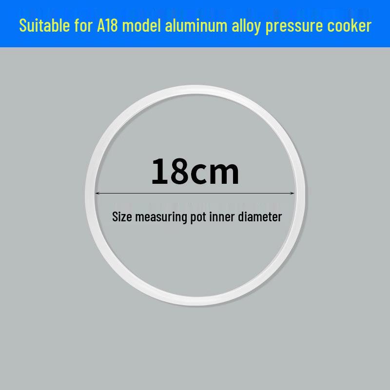 Inel de etanșare din silicon pentru oale sub presiune din aluminiu - Se potrivește modelelor Hongshuangxi, Aiqi, Wanbao, Samsung