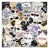 60/120 Sheets Graffiti Stickers for Guitar, Notebook, and Luggage