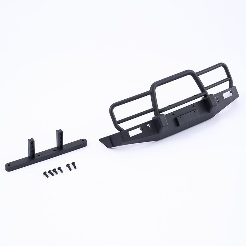 FMS 1/10 FCX10 LC80 RC Car Spare Parts Oil Shock Absorbers Transmission Gear Box Assembly 550 Motor Front Axle Bumper Bracket