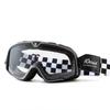 Occhiali Vintage Motocross Telaio Flessibile in TPU Lente HD in Policarbonato Occhiali da Moto Antivento Antipolvere Occhiali da Corsa per Sport all'Aperto
