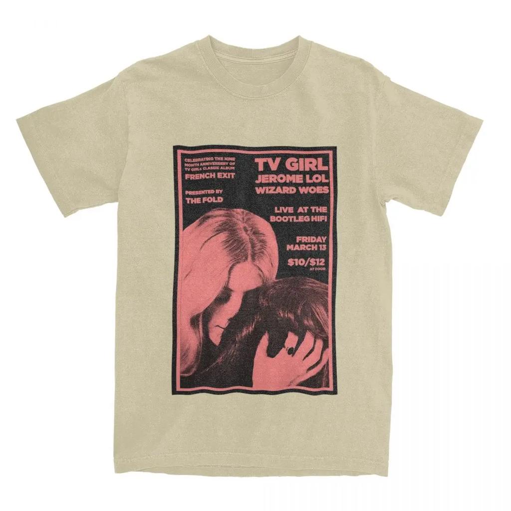 TV Girl French Exit Herren Damen T-Shirt Merch Verrücktes T-Shirt T-Shirts Grafikdruck Kleidung