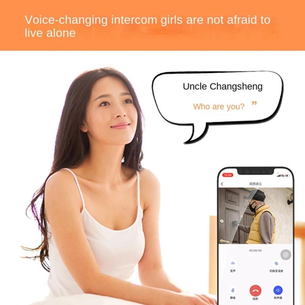 Smart Video Doorbell D9 Home Surveillance Video Intercom HD Night V-ision Snapshot & Infrared Motion Detection