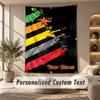 Miraculous Ladybug Tapestry, Personalized Custom Text, Wall Hanging Tapestry For Living Room Home Wall Decor
