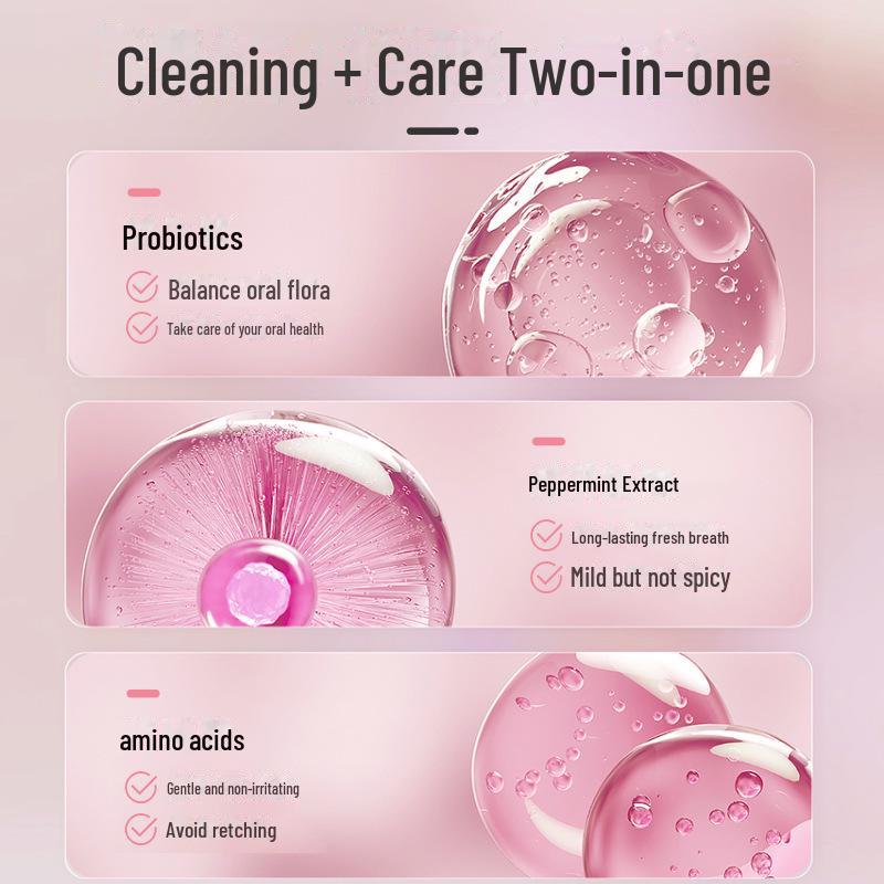 Cross-Border Tongue Cleaning Gel: Freshens Breath & Removes Coating