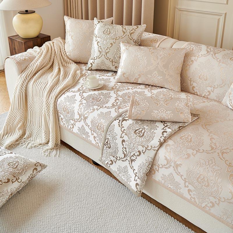 Universal Sofa Cushion For All Seasons, High-Precision Non-Slip Seat Cushion, All-Inclusive, Universal Sofa Cover, Fabric Cover, Cloth Towel, Sofa