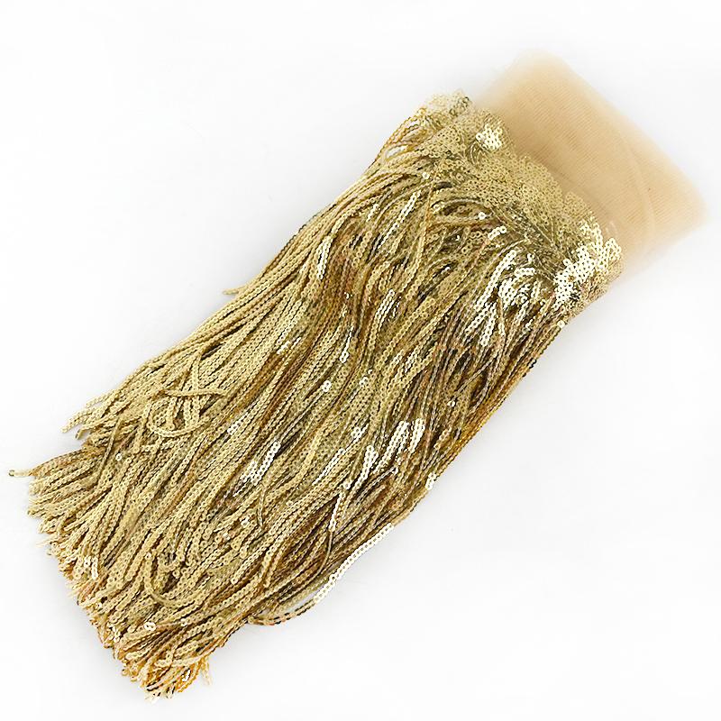 

10 Yards 20cm Colorful Sequin Shiny Tassel Lace Trim Ribbon Fringe Diy Handmade Dance Performance Stage Costume Curtain Decor