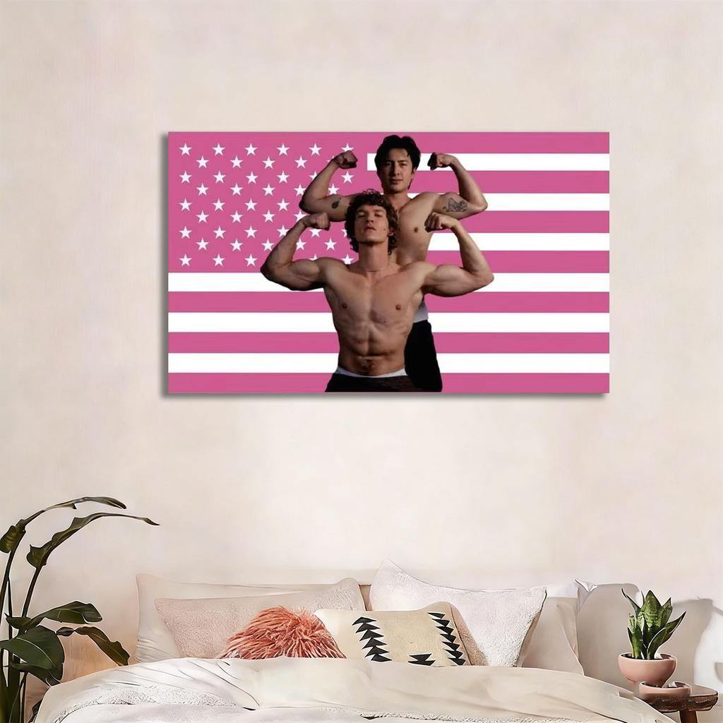 Vintage Rivalry Design Tapestry Retro Game Day Flag Sports Style Wall Decor Classic Competition Banner for Bedroom Dorm