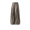 Three-dimensional Pleated A-shaped Silhouette Trousers Men's, Old Money Style High-end Commuter Trousers