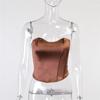 Fashion Outwear Sexy Bandeau Tube Top Short Vest Female Corset Crop Tube Tank Top Women