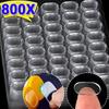 Clear Gel Glue Pads,Double‑sided Removable Adhesive Dots No Trace Sticky Patch for Wall Hanging Poster Doll Crafts Home DIY Decoration Use