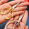 Small Antique Embroidery Scissors Retro Cross Stitch Vintage Scissors For DIY Sewing Thread Cutting Fabric Needlework