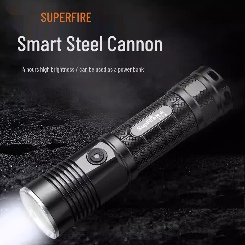 SUPERFIRE L5-S P50 Rechargeable High-Power Flashlight