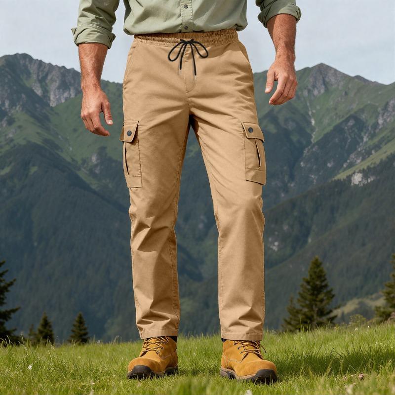 2026 Autumn and Winter New Style Retro Loose Commuting Casual Trousers S хаки