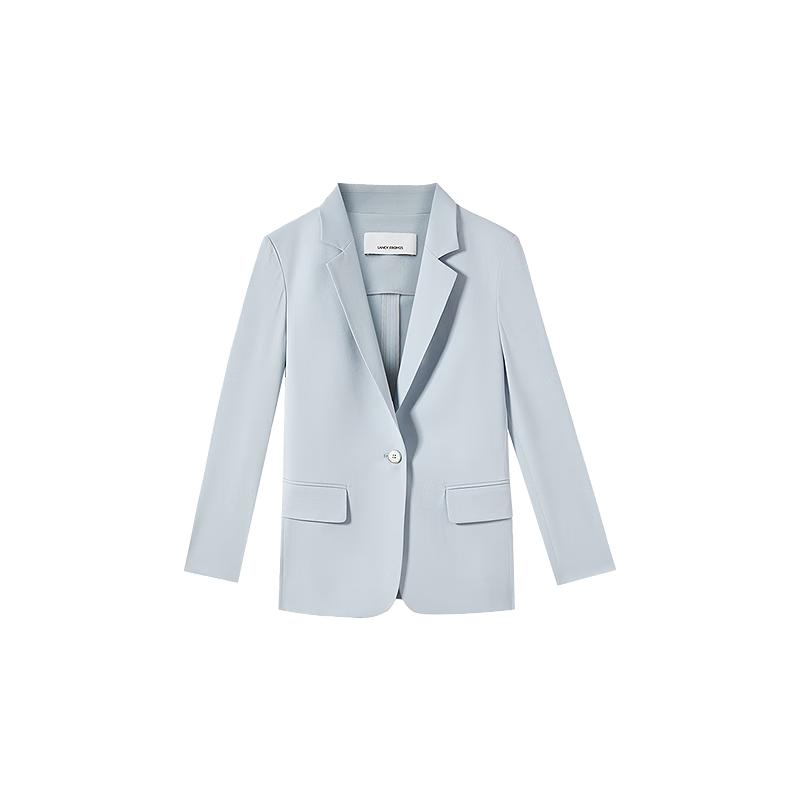 Langzi Notch Lapel Smart Casual Blazer