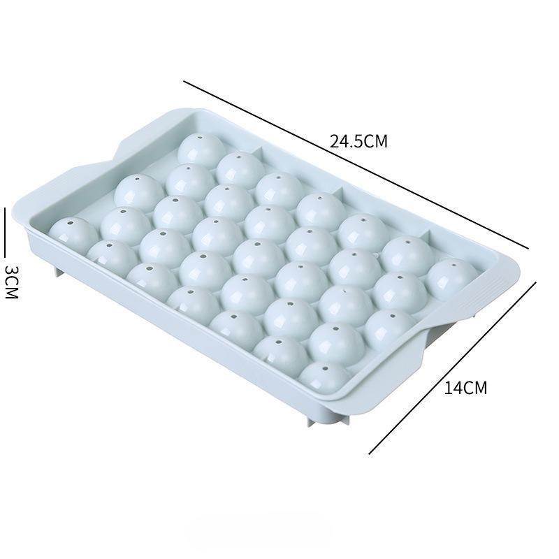 Ice Cube Tray Silicone Mold with Cover Square 14-cube Easy Release Ice Cube Molds Summer Kitchen Bar DIY Iced Drink Maker Tools