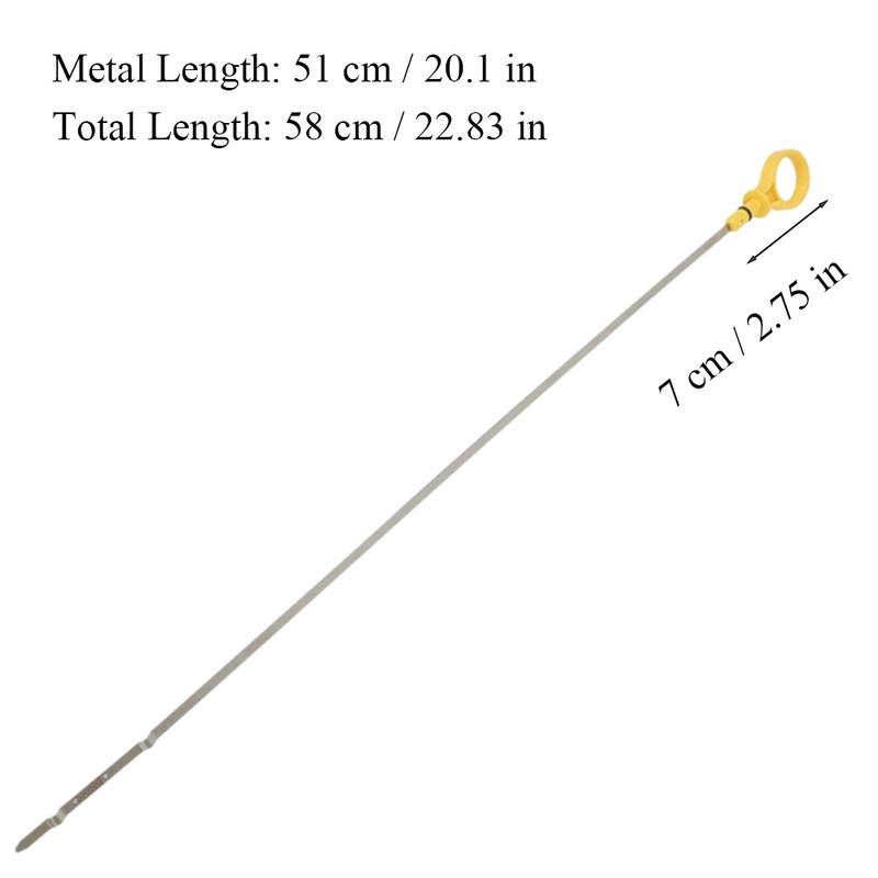 Yellow Handle Engine Oil Dipstick Replacement for Mazda CX-9 Mazda 6 2007-2013 CY0110450A 580mm Indicator 22.8"