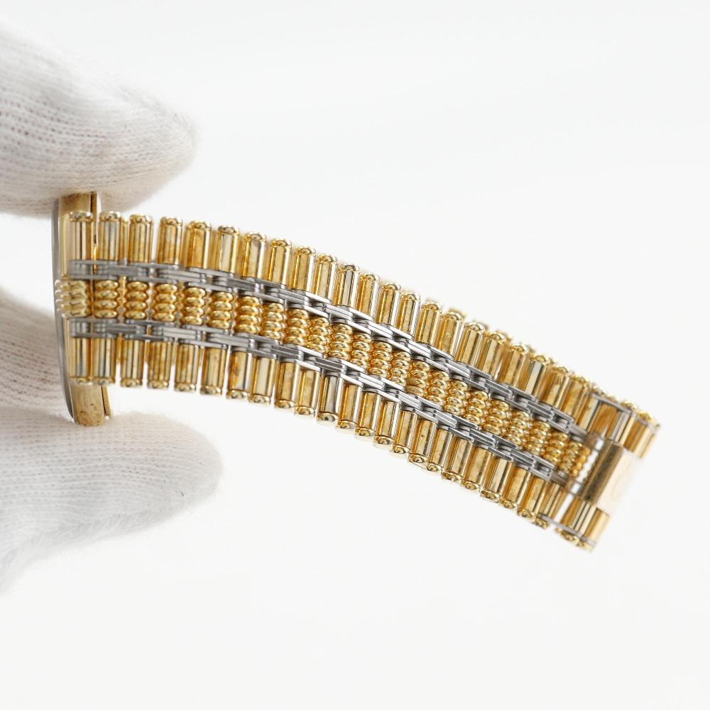 Dior Date Watches 45.15.01 goldDial Plated Gold Quartz Analog display mens Used