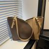 Black White Color Block Tote Bag Large Capacity Shoulder Bag For Women Casual Work Office Travel Shopping Handbag