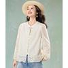 Meilannie New Chinese Style Tencel Jacquard Cardigan