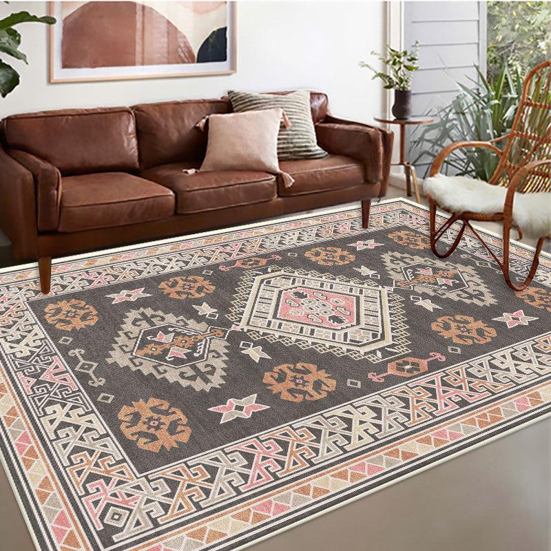Nordic Retro Persian Ethnic Style Living Room Carpet and Floor Mat