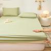 Waterproof White Hotel Fitted Sheet - Single Piece, Urine-Proof Mattress Protector