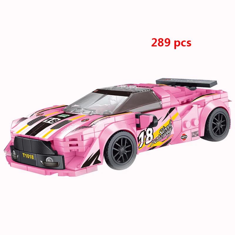 City Speed Champion Sports Car Building Blocks Technique Car Carro Rennau Voiture Vehicle MOC Educational Construction Toys