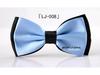 Men's Korean Style Color Block Bow Tie - Custom Business Casual & Formal Fashion Accessory