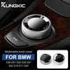 Para BMW E90 E91 E92 E93 E70 E71 E82 E81 E87 Botão de Botão de Controle de Mídia IDrive Capa Acessórios Centrais Chassi E Cristal