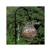 Solar Moroccan Lantern | LED Waterproof Tabletop Light with Handle | Portable Camping/Patio Decor | Auto Dusk-to-Dawn