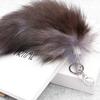 -Fur Fluffy Keychain Pendant Simulated Fur Design Soft Touch Hold Pendant For Students Backpack Decoration