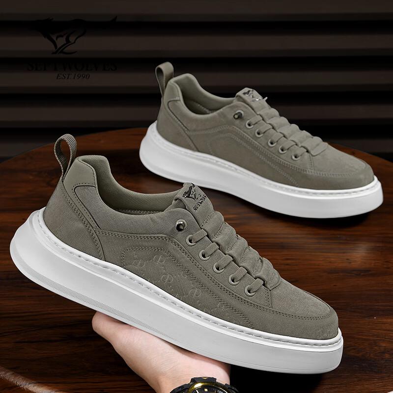 Septwolves Men s Breathable Casual Slip-on Shoes 44