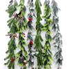 Rattan Pine Cypress Christmas Vine Leaves - Indoor/Outdoor Decorative Pine Needles