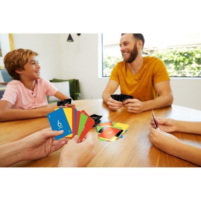 Jeu de Cartes Uno Minimaliste - Mattel Games - Dès 7 ans - 2 joueurs ou plus - 15 min