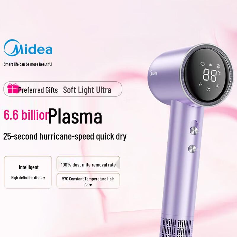 Midea Soft Light Ultra FG506 High-Speed Ionic Hair Dryer