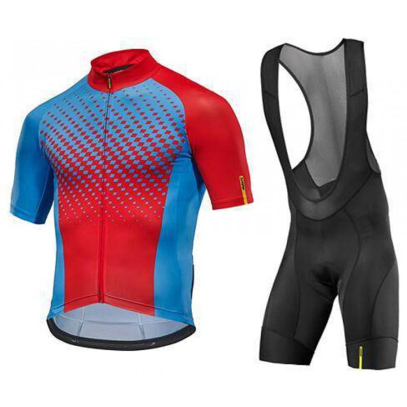 Set Completo Maglia da Ciclismo e Salopette da Ciclismo Uomo Donna Traspirante Abbigliamento per Mountain Bike e Bici da Strada
