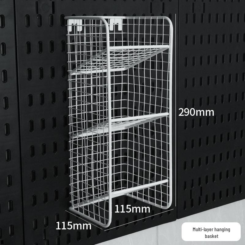 Desktop DIY Pegboard: Large Accessory Holder for Office or Home Desk, Clamp-Standing Storage, Hanging Rack, Countertop Decoration Display.