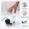 Sheep Storage Box Creative Mini Plastic Container Cotton Swab Storage Jewelry Box Household Dust-proof Desktop Makeup Organizer