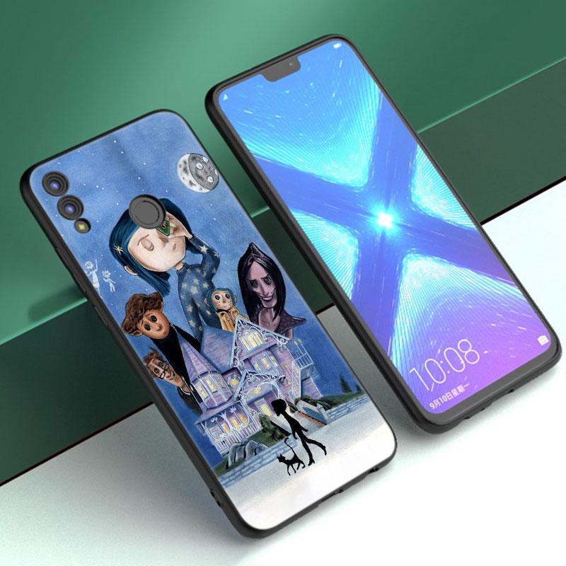 

Чехол «Коралина и волшебная дверь» для Huawei Honor 10X Lite 7A 7S 8A 8S 8C 8X 9A 9C 10i 20i 30i 20S 20E 9X Pro 10 8 Lite Honor 30i