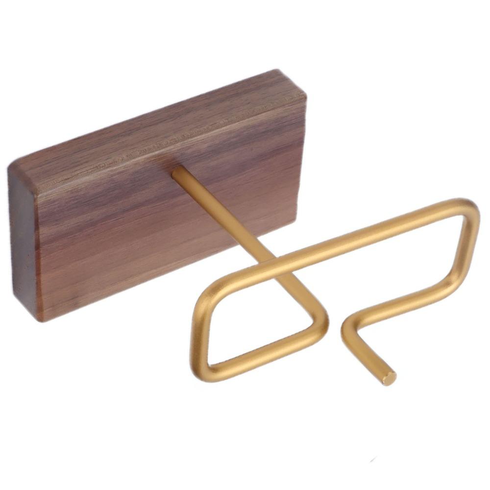 Vertical Stand Coffee Filter Storage Holder Walnut Coffee Filter Container Home Organization