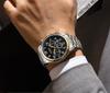 CURREN 8466 Men's Multifunctional Steel Chronograph Quartz Watch