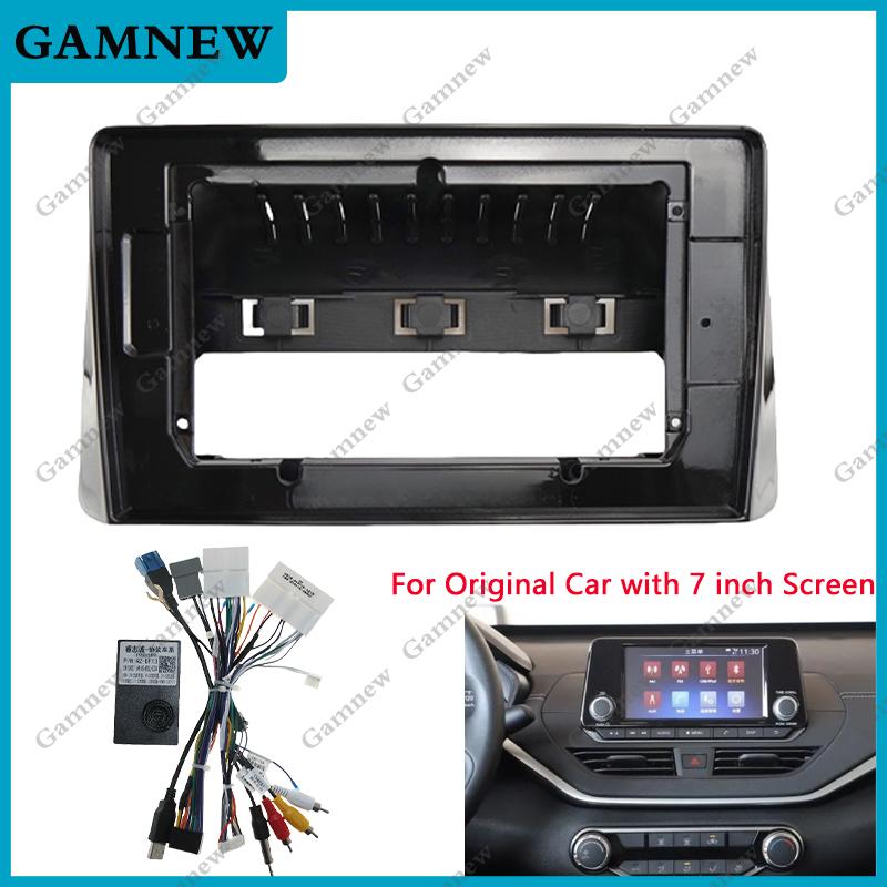10 Inch Car Frame Fascia Adapter Canbus Box Decoder Android Radio Dash Fitting Panel Kit For Nissan Teana Altima 2019