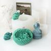 3D Snake Silicone Mold Making Aromatherapy Candle DIY Cobra Silicone Eggshell Dragon Resin Ceramic Clay Mould Home Craft Decor