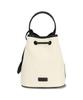 Covernat Woman Clover Heart Emma Bucket Bag Black
