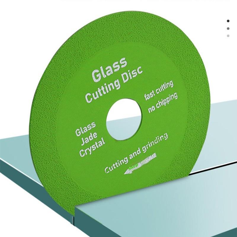 Glass Cutting Disc 100Mm Ultra-Thin Saw Blade Diamond Jade Wine Bottle Ceramic Polish Angle Grinder Machine