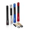 knpc3 Car Antenna Auto Carbon Fiber Radio Aerial Car Accessorie Emblems For Mitsubishi RALLIART Pajero ASX Lancer X 9 Outlander 3 L200