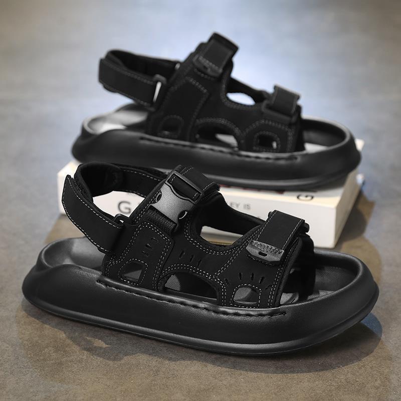Sandals men's 2025 new summer student breathable non-slip thick-soled wear-resistant men's outdoor leisure Vietnam beach shoes